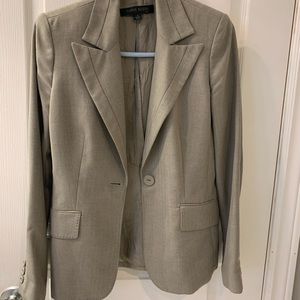 Anne Klein taupe ladies suit